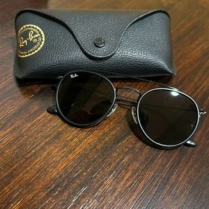 ROUND DOUBLE BRIDGE Ray Ban sun glasses